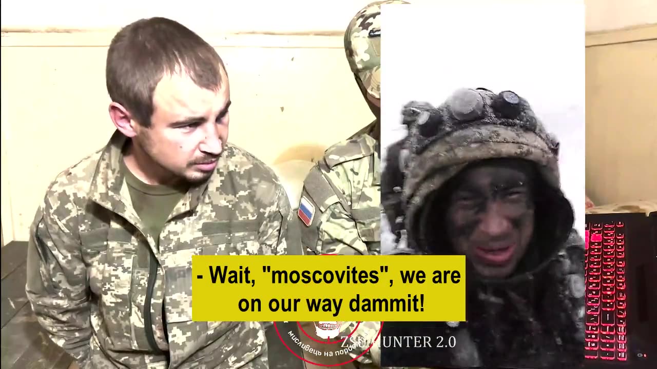 "Brave" Ukrainian soldier threatens online. See What happens when he is caught by Russians