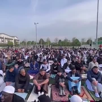 Athis-Mons, France: 'Allah Akbar' Screams Marks the end of Ramadan