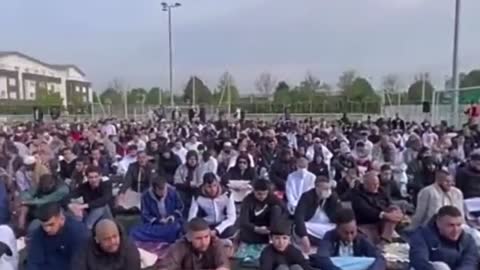 Athis-Mons, France: 'Allah Akbar' Screams Marks the end of Ramadan