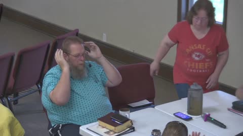 Wednesday Evening Bible Study 7-20-22