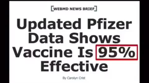 Remember when jews started by telling us how the COVID19 Vaccine was 100% effective