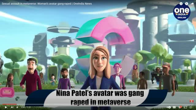 Woman Claims To Have Been Gangraped in The Metaverse