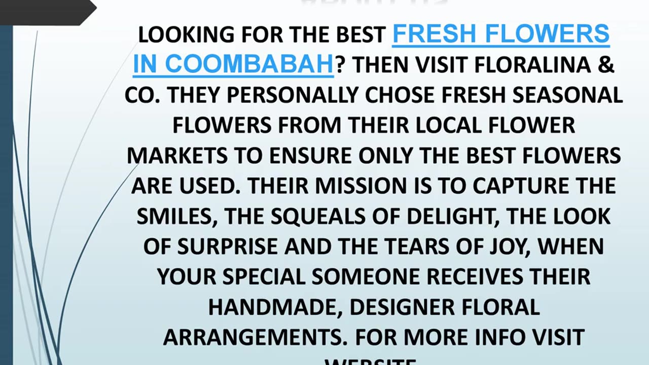 Best Fresh Flowers in Coombabah