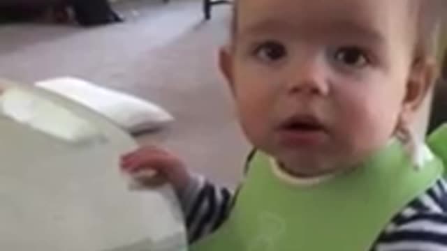 Baby understands "NO" for the first time