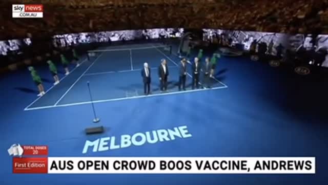 Vaccines get Boo’ed at Australian Open