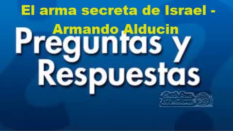 RESPONDIENDO PREGUNTAS, ARMANDO ALDUCIN