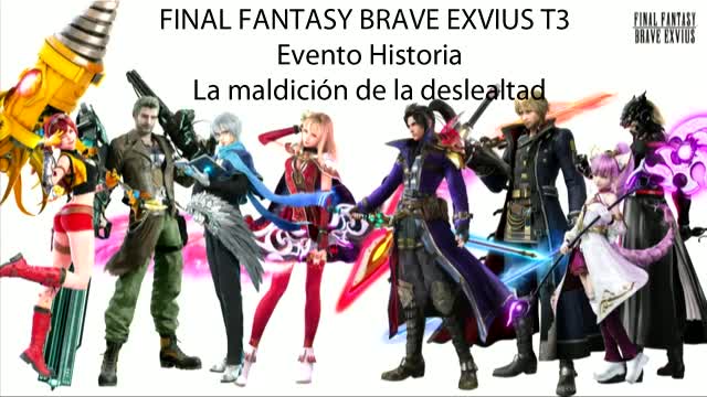 FF Brave Exvius Evento Historia La maldición de la deslealtad (Sin gameplay)