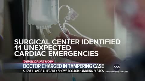 Texas doctor arrested for allegedly contaminating IV bags