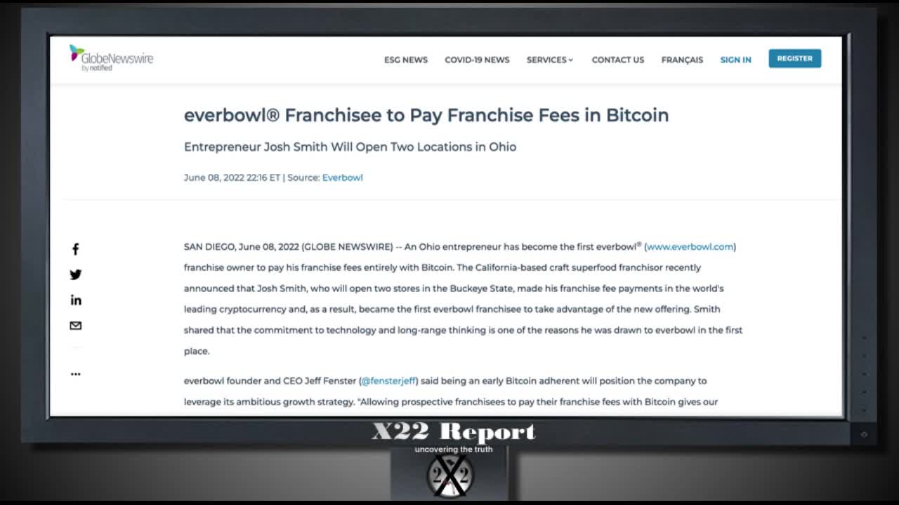 In the USA companies are beginning to use BITCOIN ... Huge changes in the financial realm ahead.