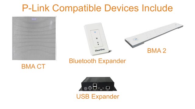 ClearOne P-Link Architecture