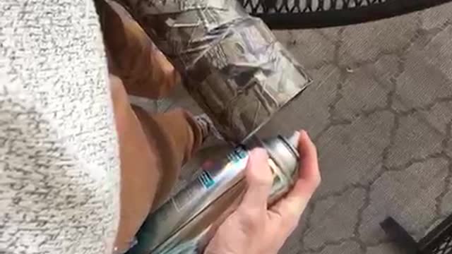 Homemade Potato launcher Test