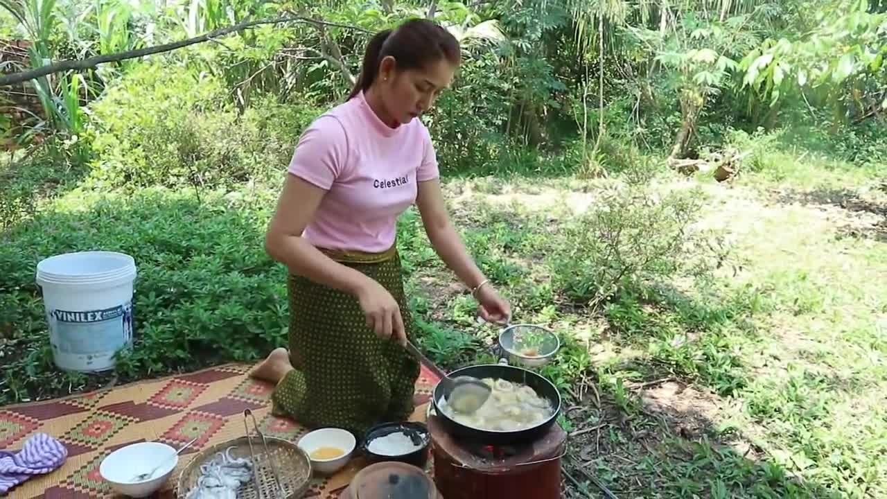 Yummy Crispy Fried Squid Recipe - Cripsy Fried Squid - Cooking With Sros