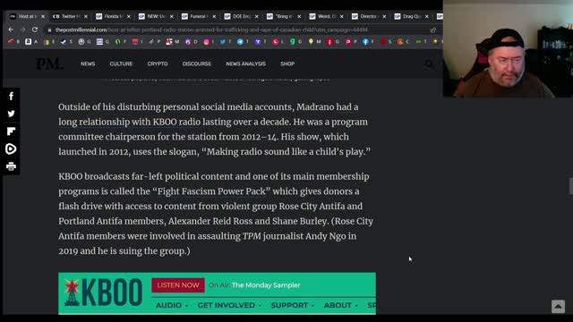 Antifa & pedophile member that at worked at KA Boom arrested