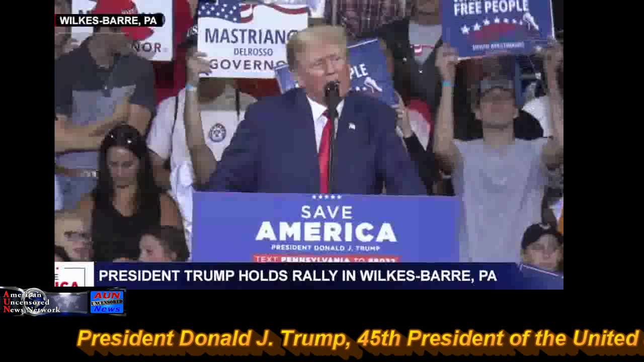 President Donald Trump, , Delivers Remarks in Wilkes-Barre, Pennsylvania