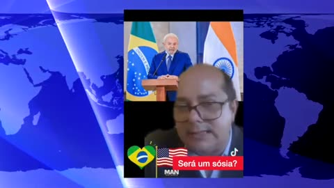 Jornalista Claudio Lessa destaca clones de Lula 🦑 filmado com 3 roupas distintas em curtos espaços de tempo e em locais distintos