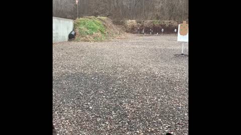 Pop shooting my 357 Blk Hawk