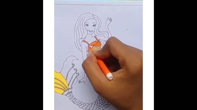 How to draw beautiful girl drawing