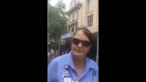 Nurse telling facts about hospitals