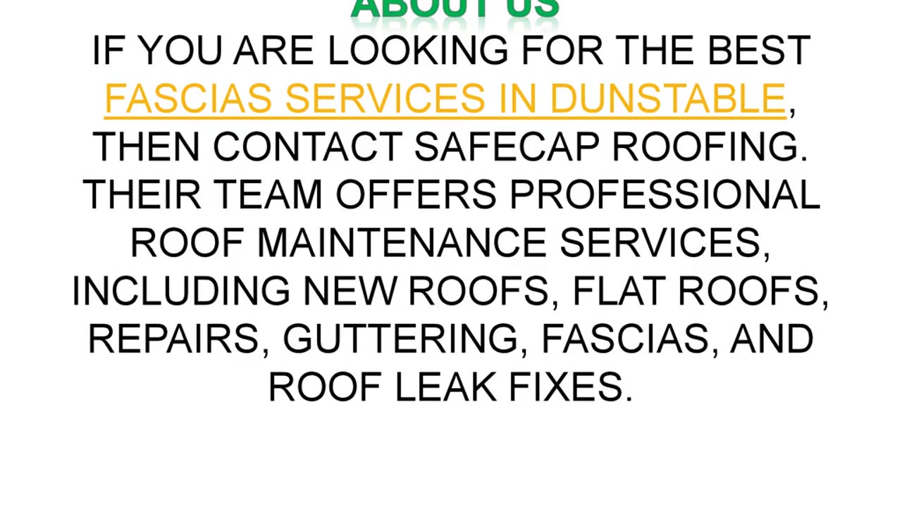 Best Fascias services in Dunstable