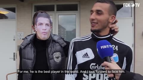 " Ronaldo " surprises😂 Copenhagen players