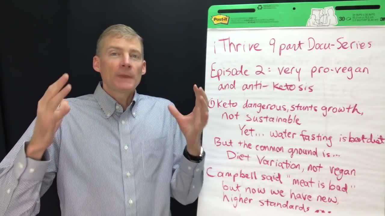 New Keto Truth vs. Outdated Vegan Leaders. Adding Missing Info for iThrive docuseries episode 2&3