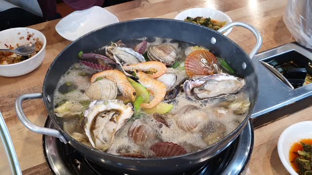 Seafood soup