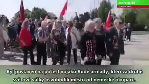 Incident z Bratislavského Slavína v ruské televizi