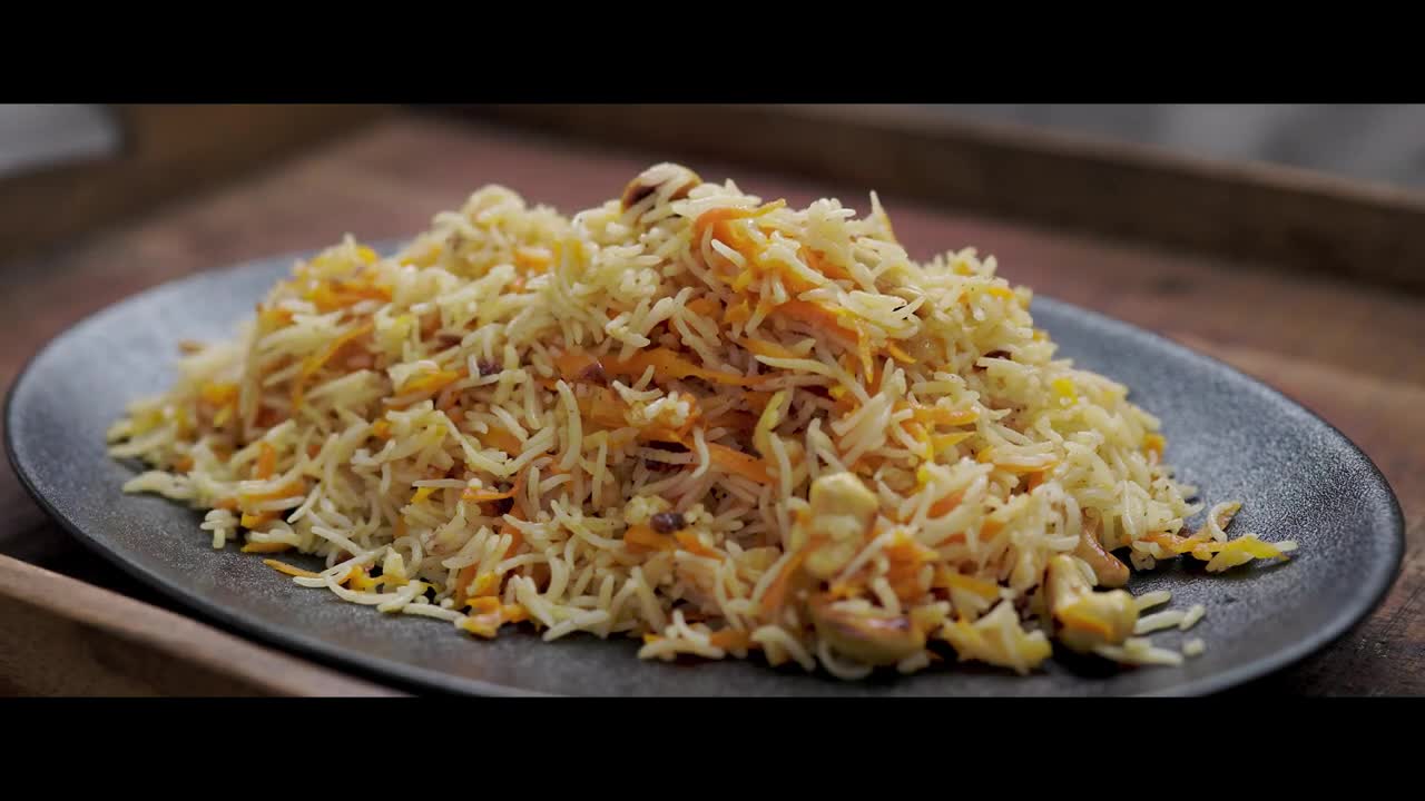 Carrot Rice Recipe for any occasion _ Easy Vegan Recipes