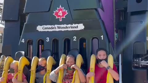 Drop Tower rides at Canadas Wonderland