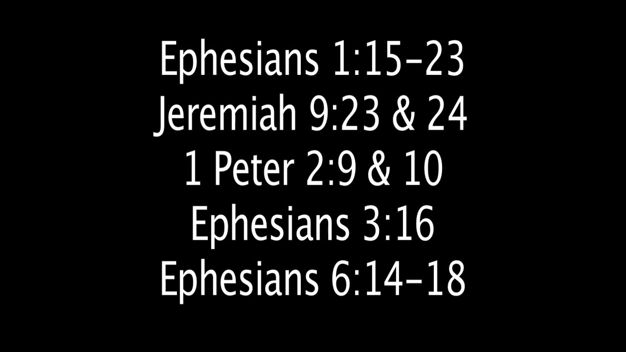Sunday March 10, 2024. Paul's thanks to God.