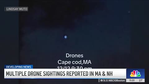 Multiple drone sightings reported in Mass. and NH