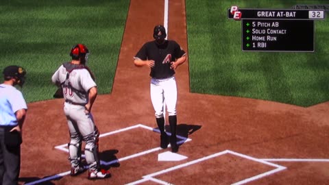 MLB The Show: Diamondbacks vs Reds (S16 G59 Hulse 2 HRs)