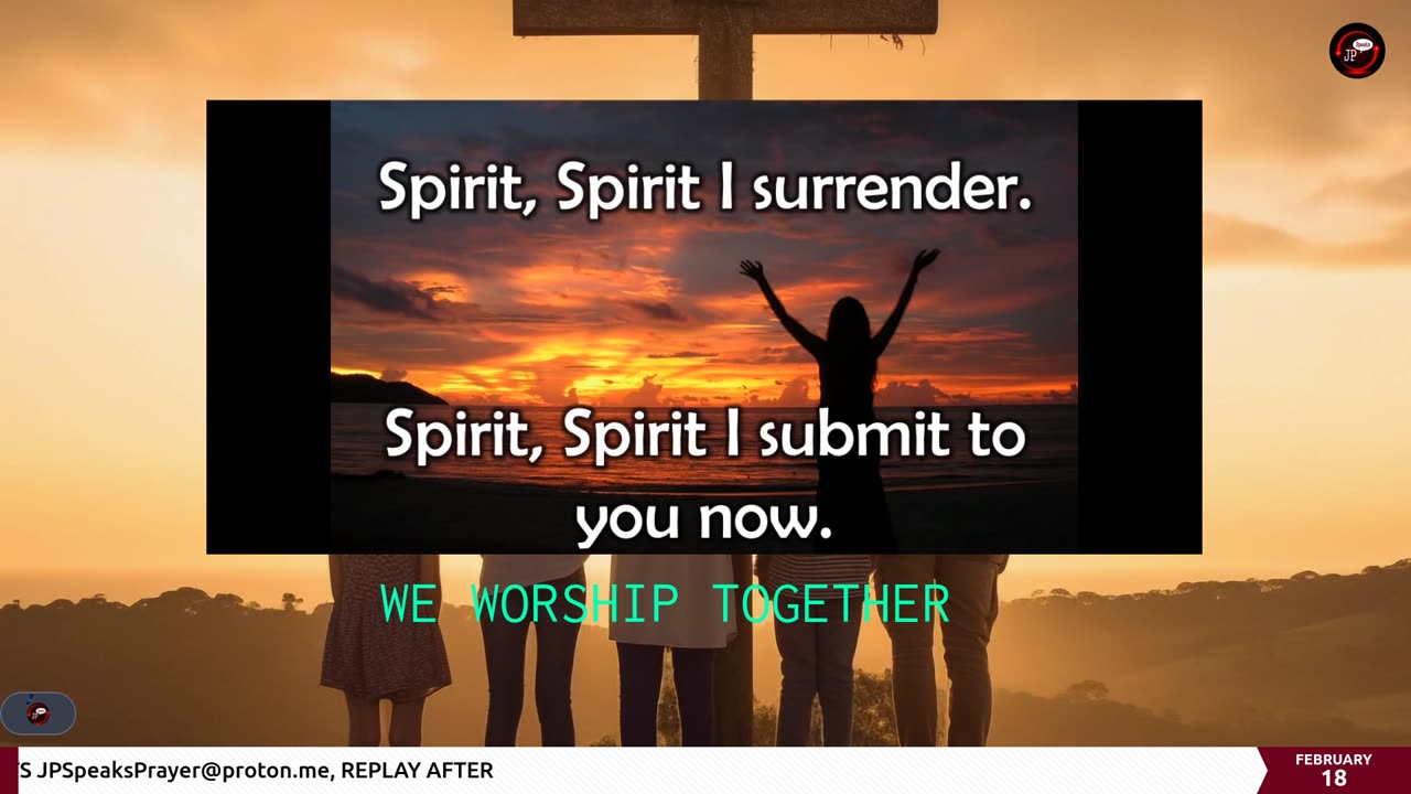 We Worship Together /w JP Speaks 02/18/2024