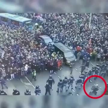 Russians first dances then starts fighting