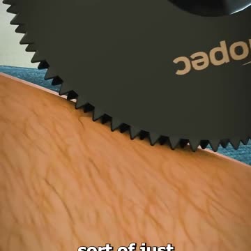 Cast saw cutting technology 👍