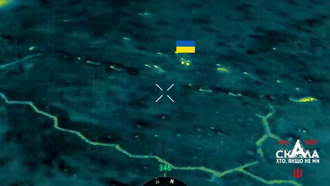 Ukrainian Heavy Bomber Drone Gets to Work After APC Forces Russians to Expose Their Positions