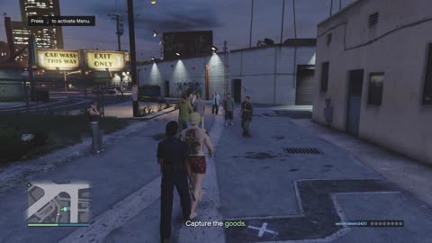 The police assist me with some punks that gave me problems — GTA 5