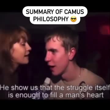 existentialism 101: summary of Camus' philosophy