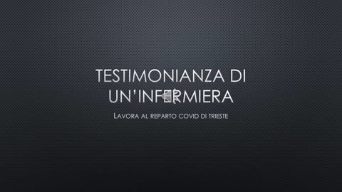 Testimonianza di una infermiera