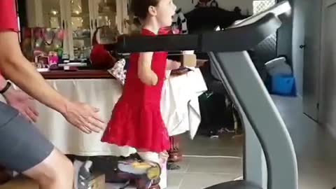 This child's willpower is incredible!