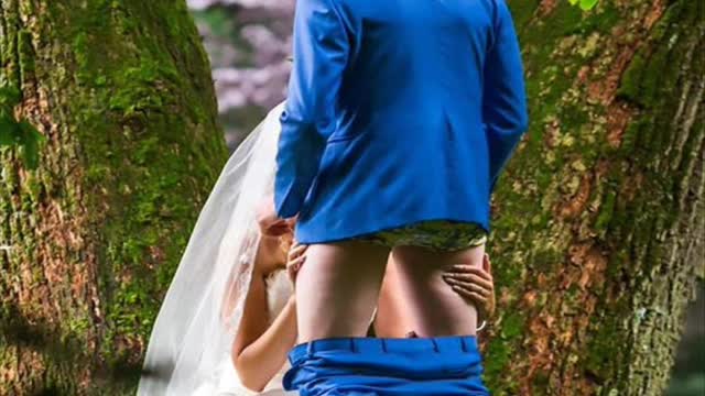 Mother-in-law suggests bride gives groom blow job in wedding photo