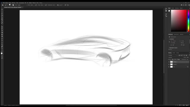 Color The Whole Of The Car