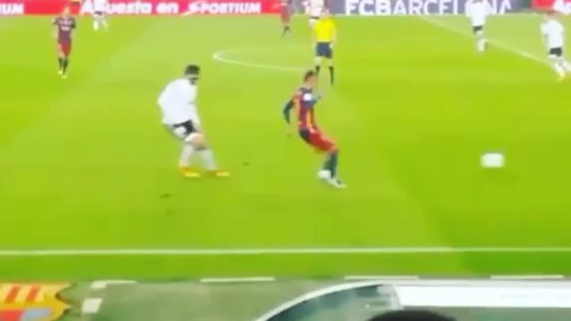 El cano de Neymar vs Barragán