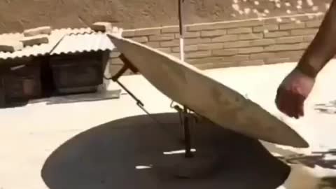 Boiling water