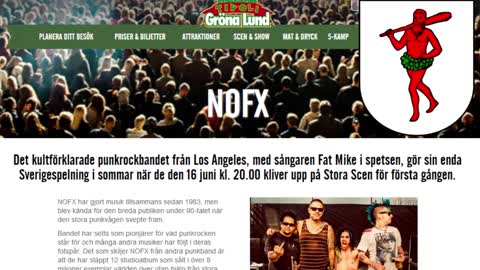 Gröna Lund anställer band som vill folkmörda vita