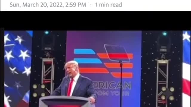 Trump says he will be back in 2024!