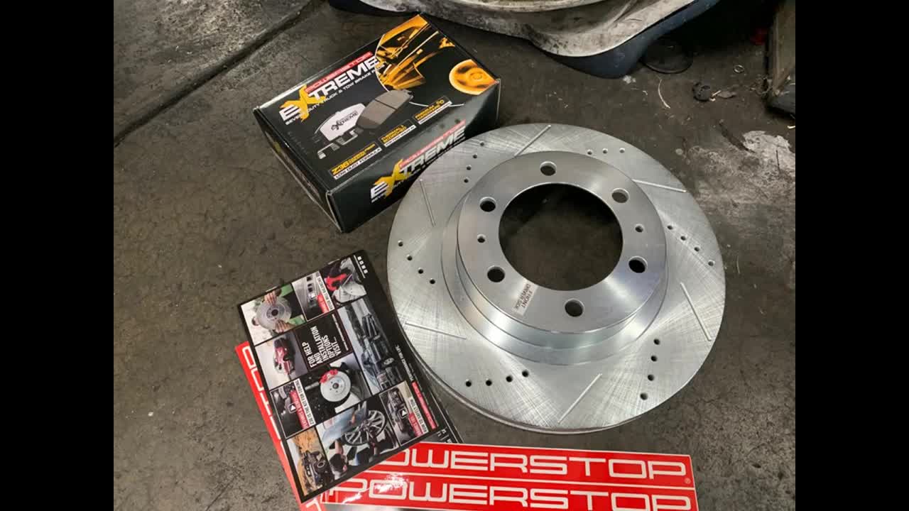 Review: Power Stop K137-36 Front Z36 Truck & Tow Brake Kit, Carbon Fiber Ceramic Brake Pads and...