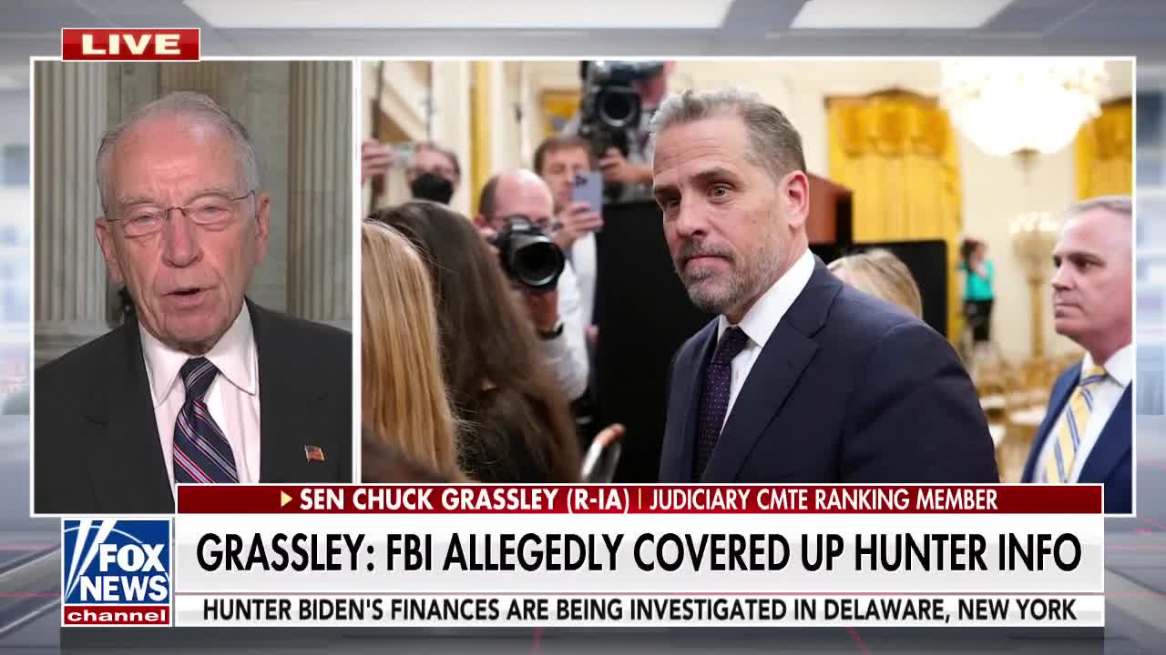 Sen. Grassley shares whistleblower details on FBI coverup