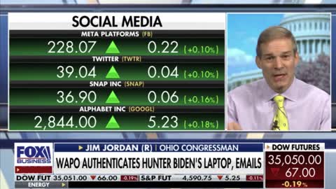 Jim Jordan launches investigation into Twitter and Facebook on Hunter Biden's laptop