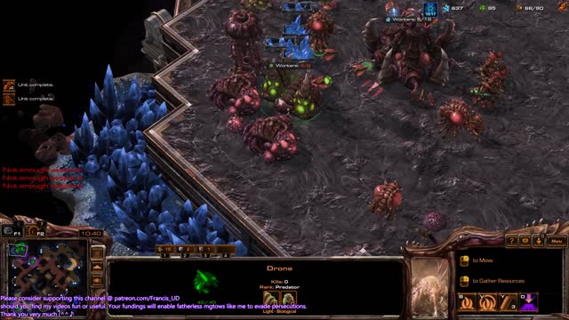 Super long zerg v terran and lost due to my stupidity :/ :/